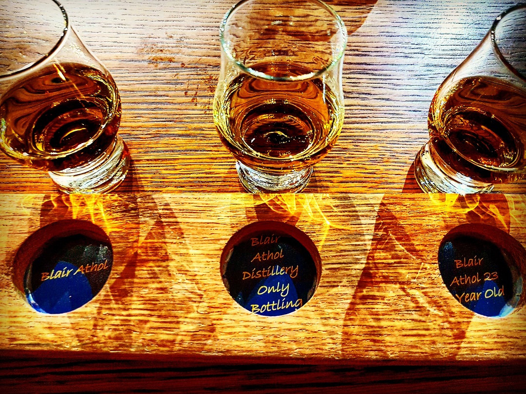 Tasting in der Blair Athol Distillery Foto 02