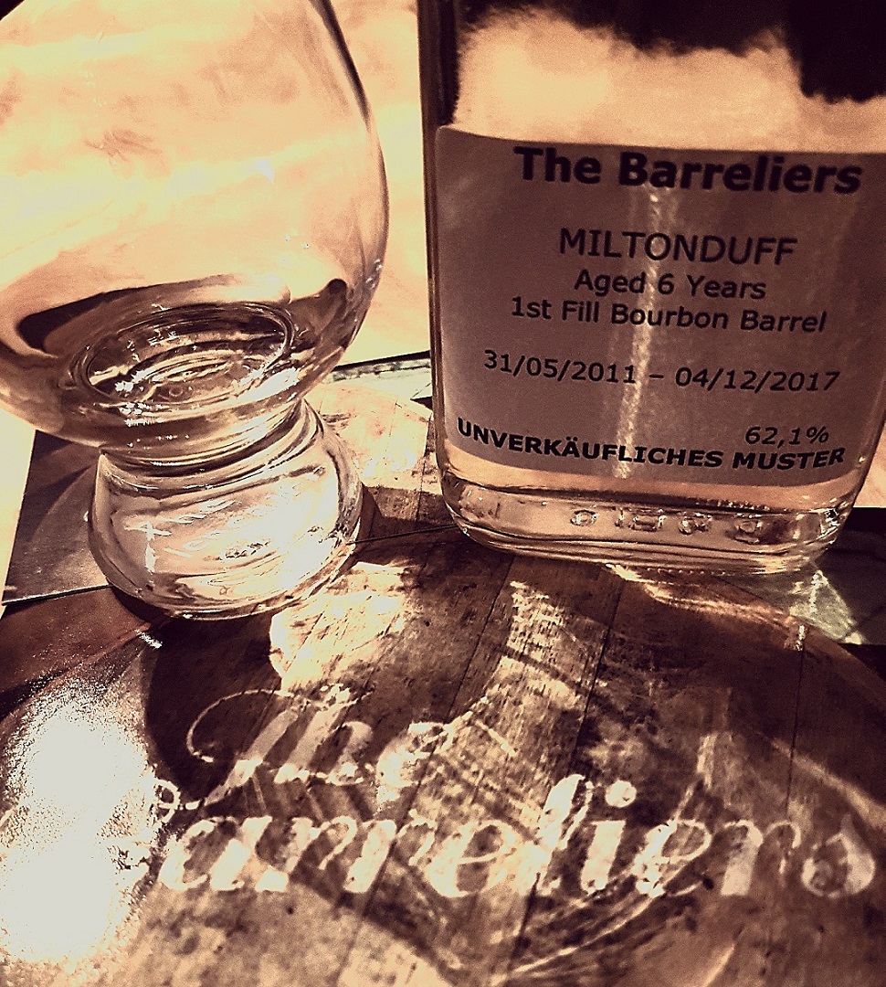 The Barreliers Miltonduff 6 Jahre Speyside Single Malt Scotch Whisky