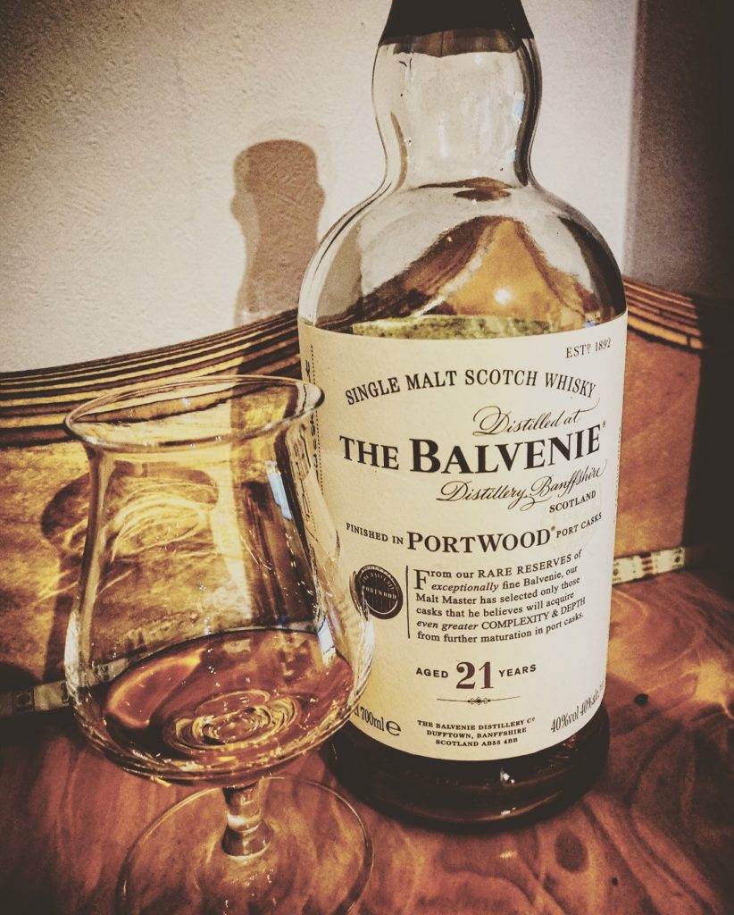 The Balvenie 21 Jahre Port Wood Finish Single Malt Scotch Whisky