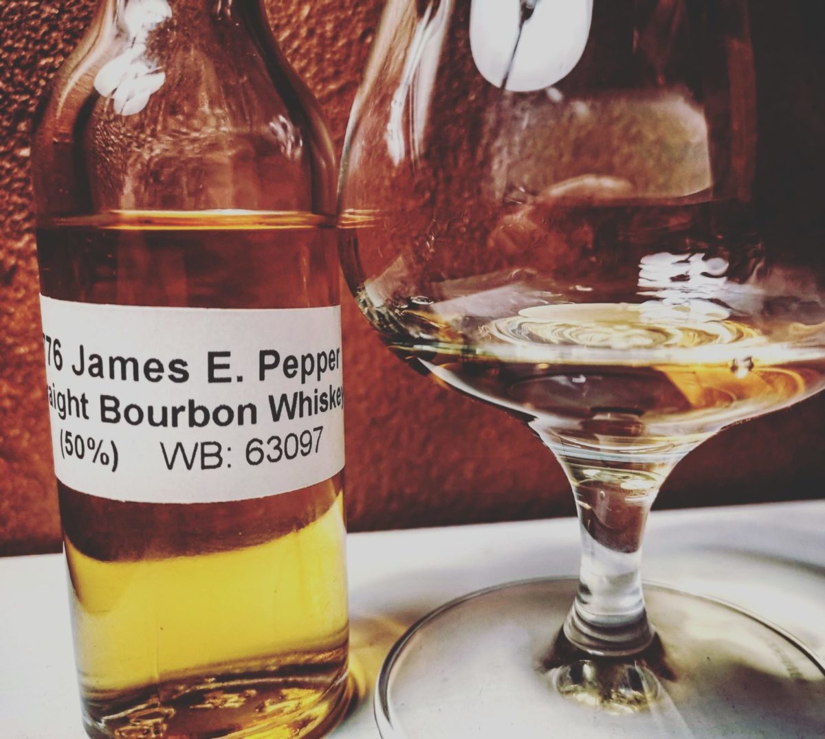 1776 James E. Pepper Straight Bourbon (alte Aufmachung)