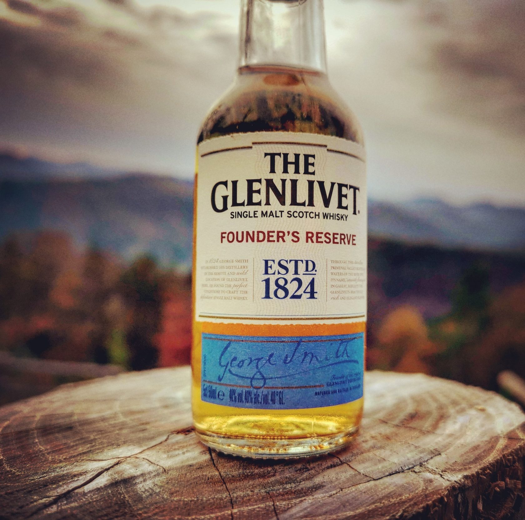 The Glenlivet Founder's Reserve Speyside Single Malt Scotch Whisky