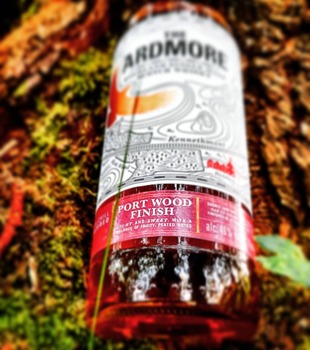 The Ardmore 12 Jahre Highland Single Malt Scotch Whisky Port Wood Finish