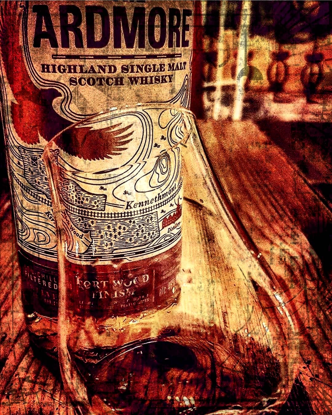 The Ardmore 12 Jahre Highland Single Malt Scotch Whisky Port Wood Finish