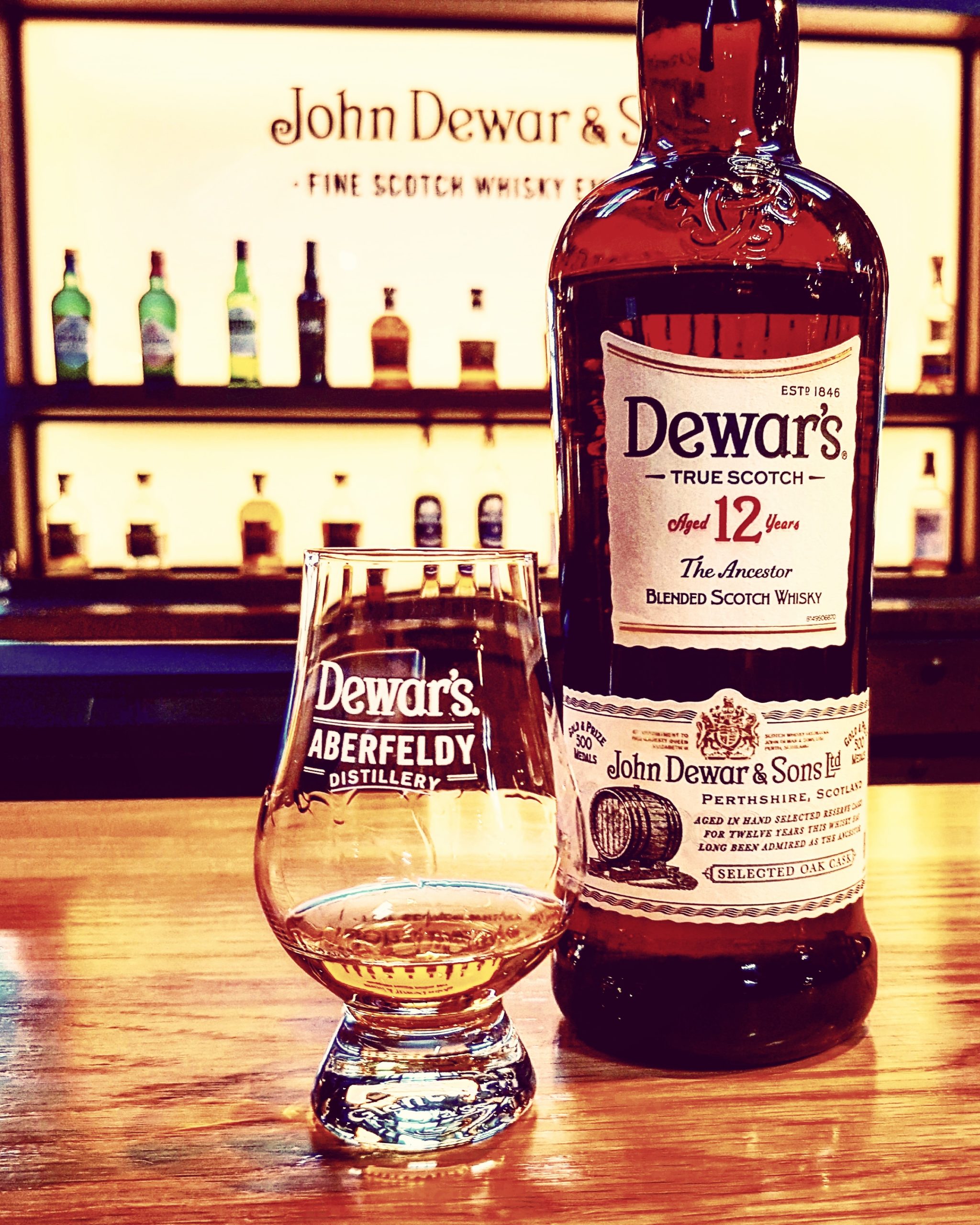 Dewars 12 Jahre Blended Scotch Whisky