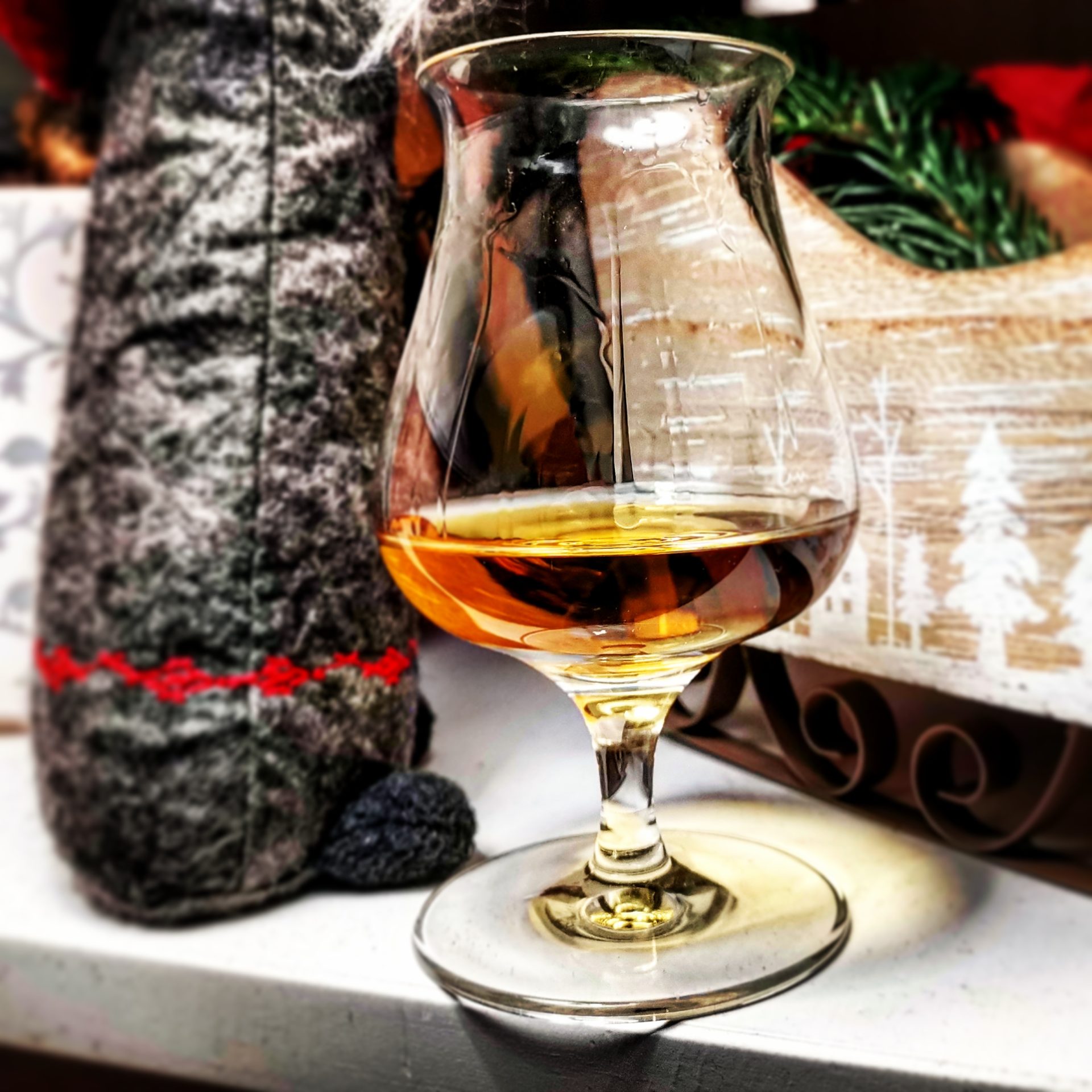 Whisky in einem Nosing Glas