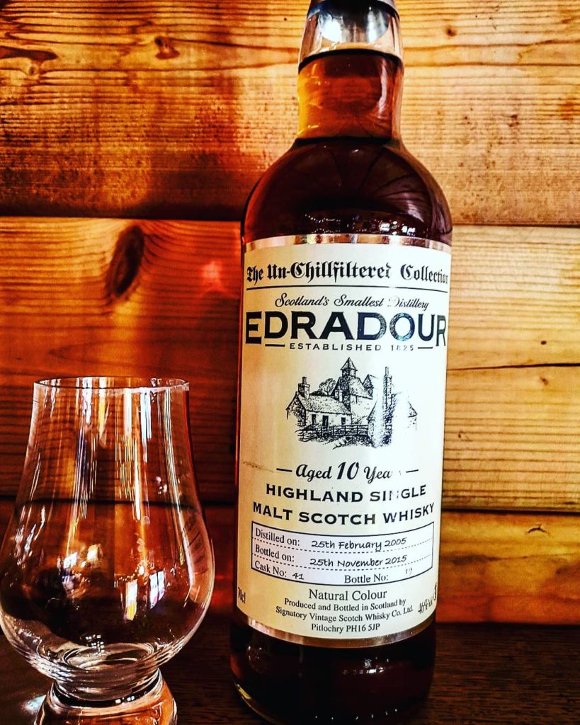 Edradour 10 Jahre Signatory Vintage Highland Single Malt Scotch Whisky