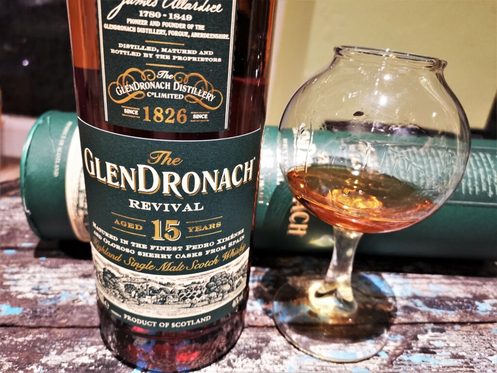 Glendronach 15 Jahre Revival Highland Single Malt Scotch Whisky