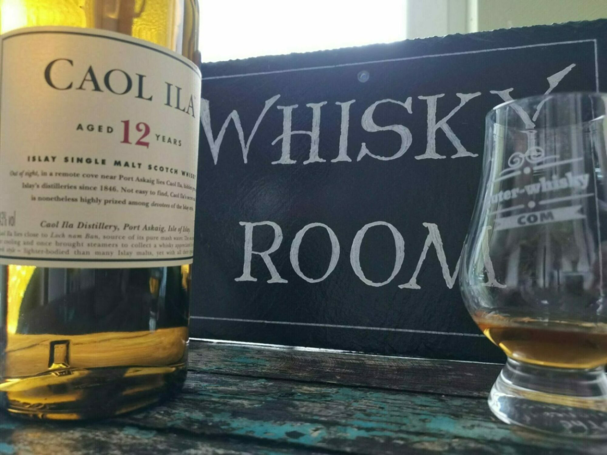 In unserem Whisky Room - der Caol Ila 12 Jahre