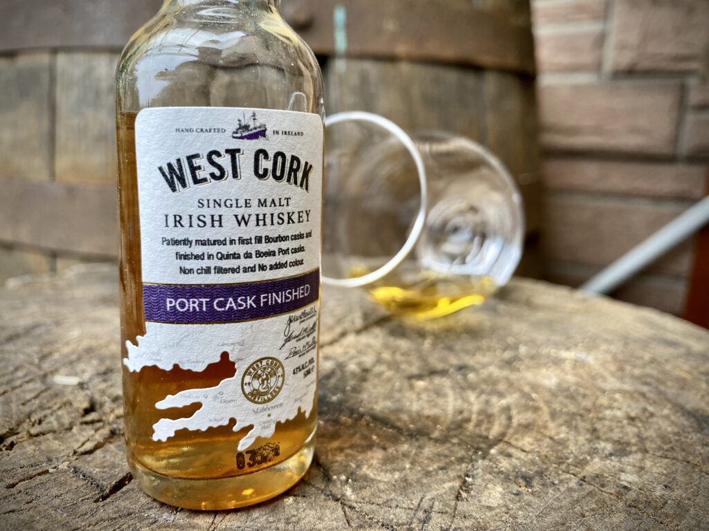 West Cork Port Cask Finish Irish Single Malt Whiskey