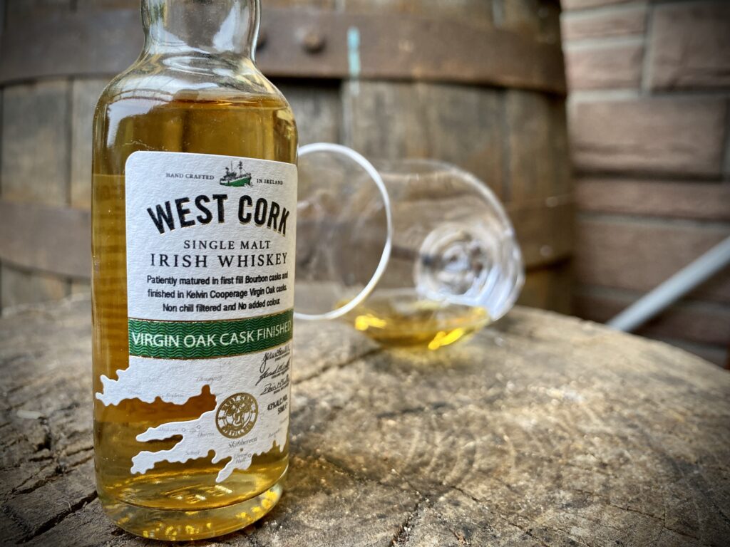 West Cork Virgin Oak Finish Irish Single Malt Whiskey