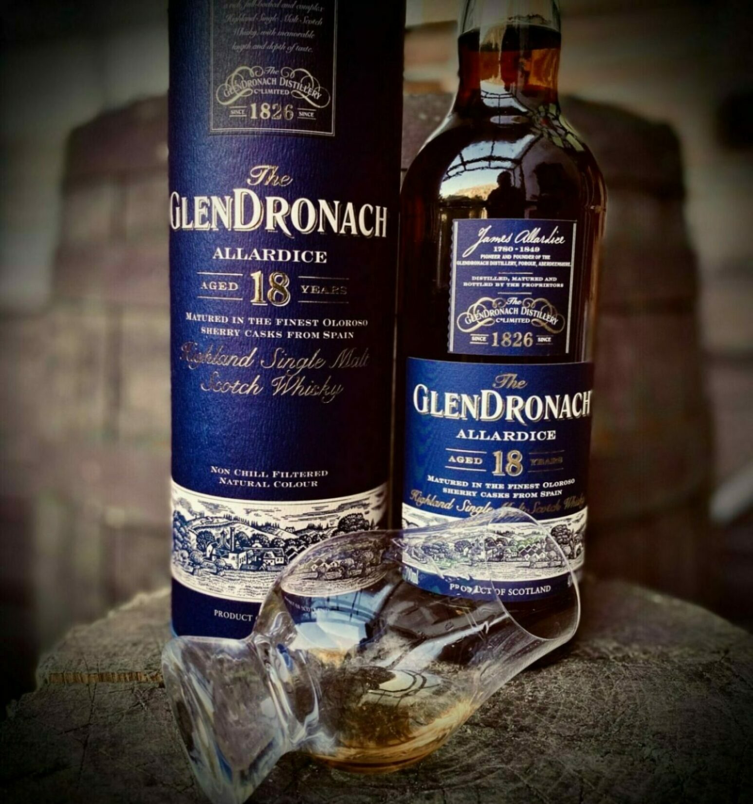 The GlenDronach 18 Jahre Allardice Highland Single Malt Scotch Whisky