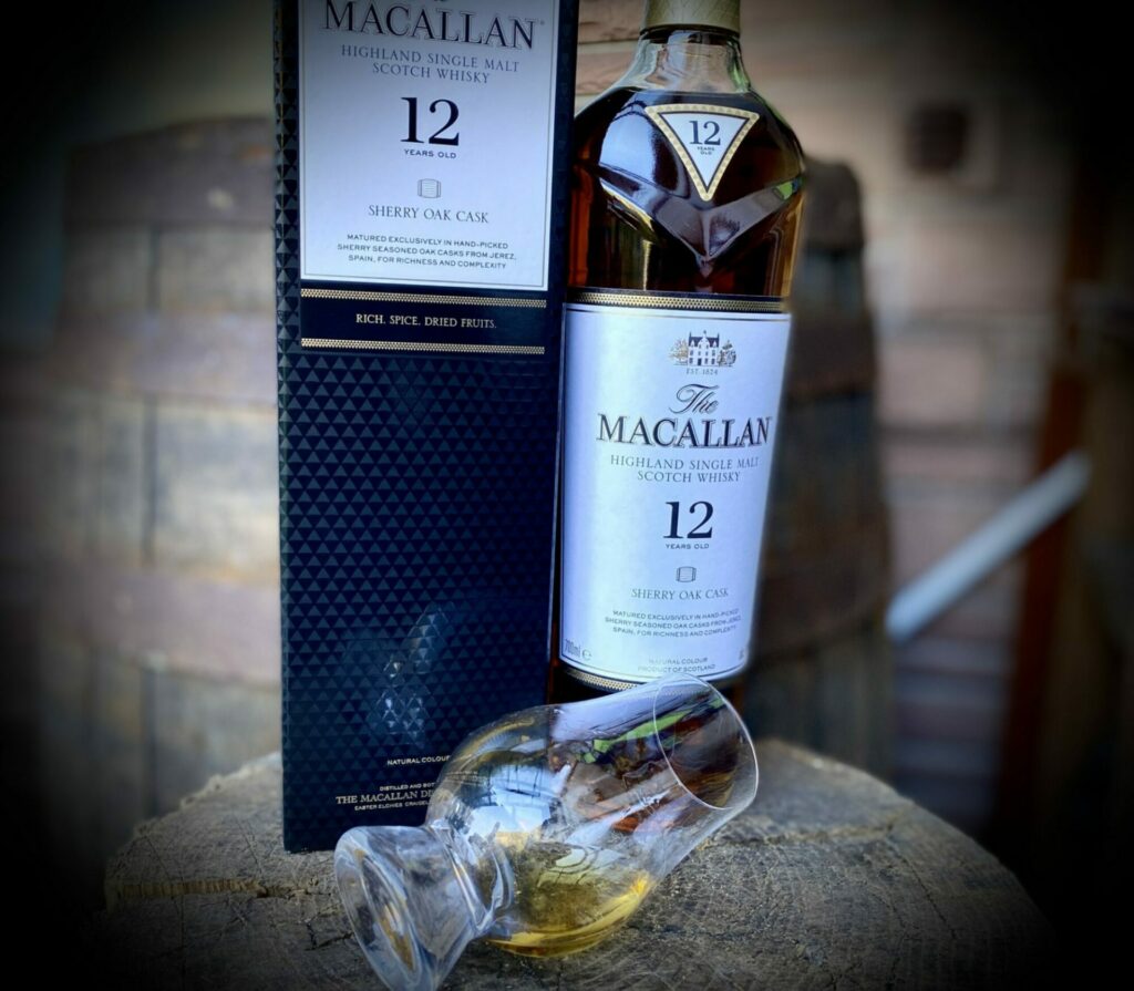 The Macallan 12 Jahre Sherry Oak Cask Speyside Single Malt Scotch Whisky