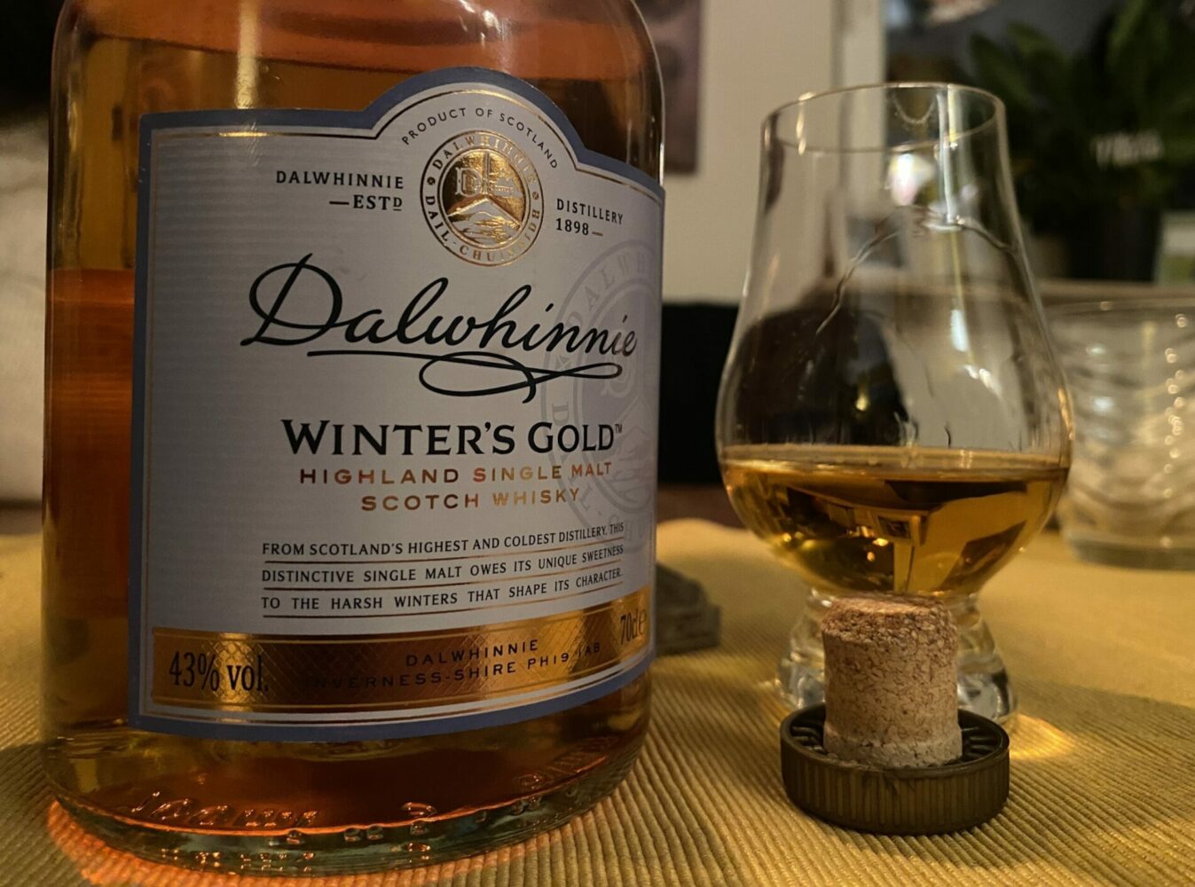 Dalwhinnie Winters Gold Single Malt Scotch Whisky