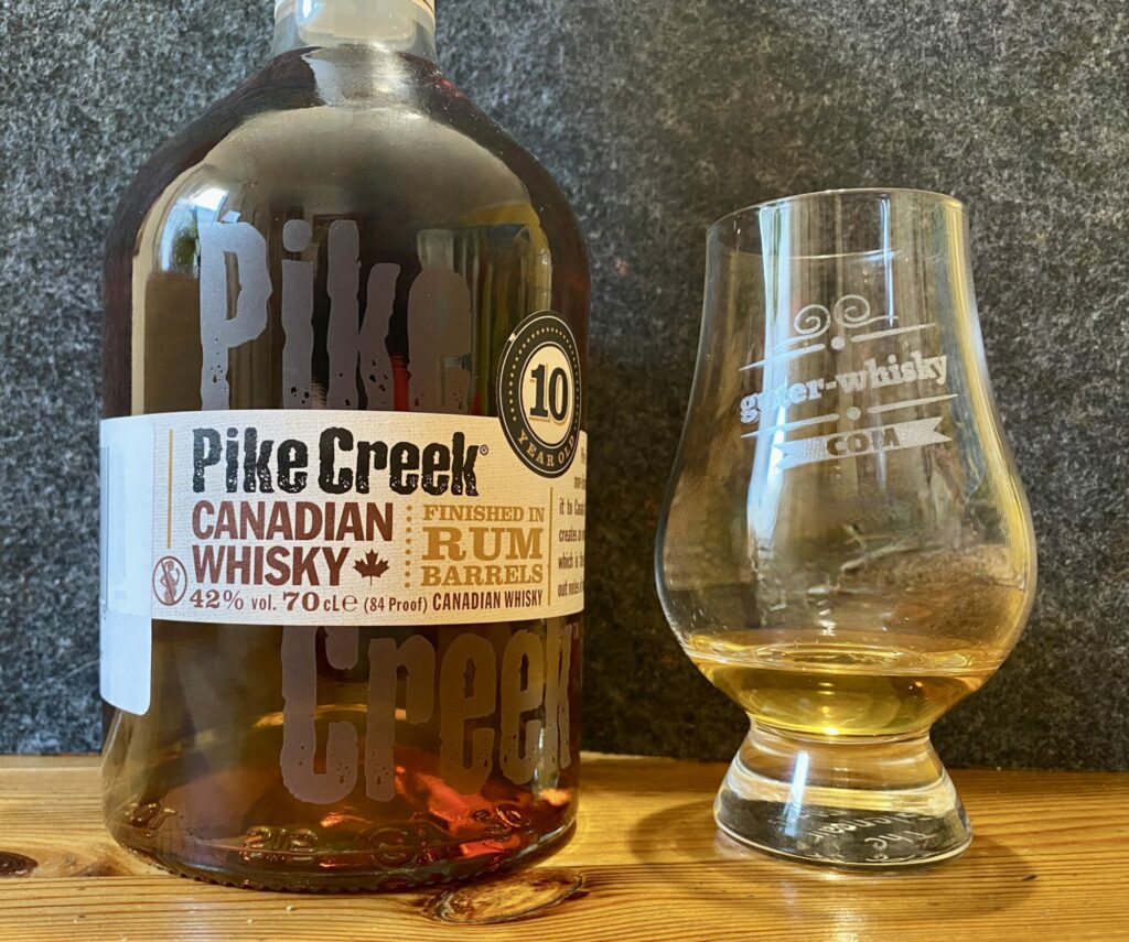 Pike Creek 10 Jahre Canadian Whisky