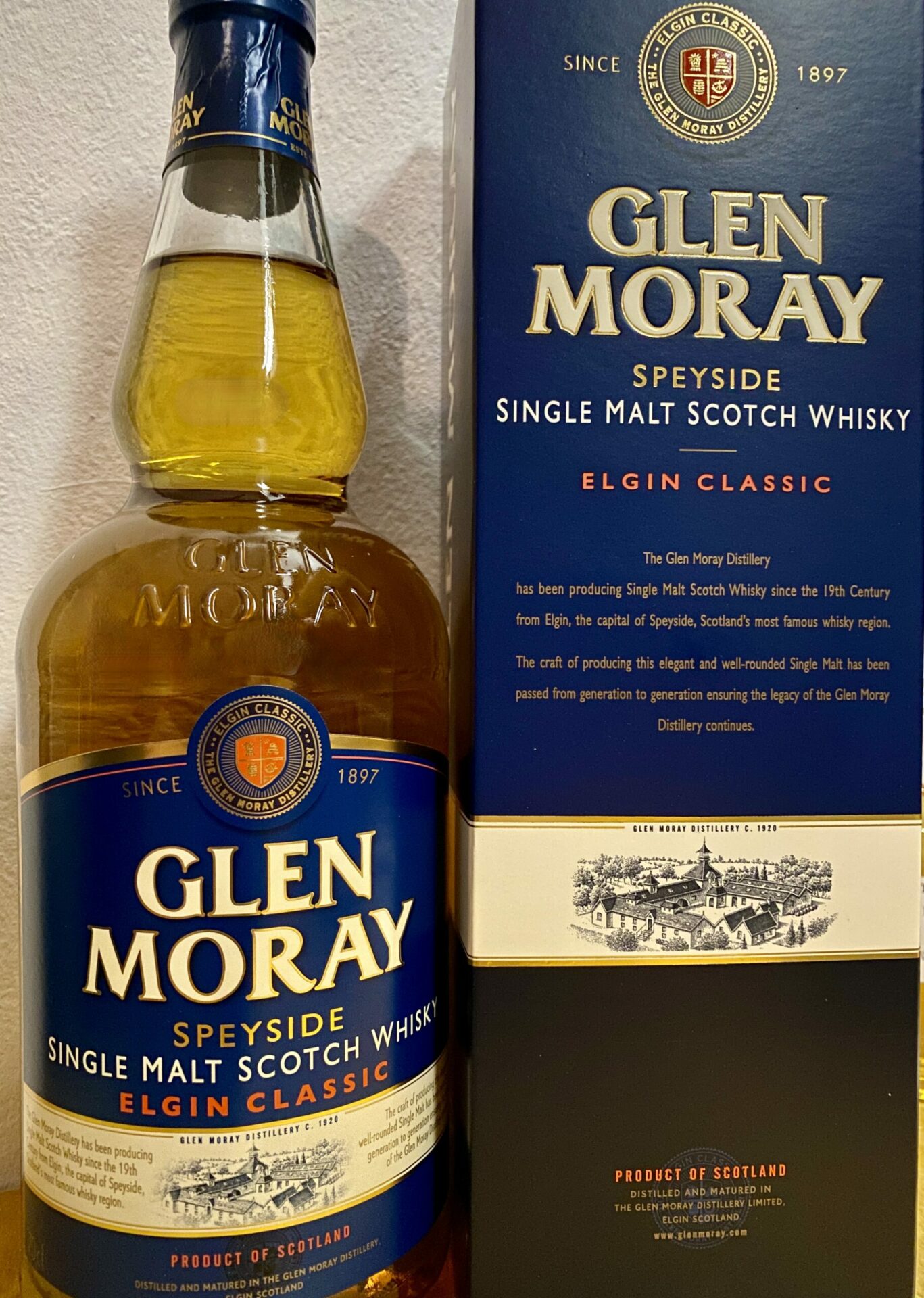 Glen Moray Elgin Classic Speyside Single Malt Scotch Whisky